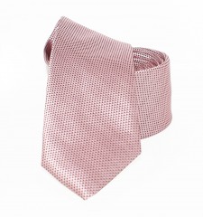 Goldenland Slim Krawatte - Rosa gepunktet 